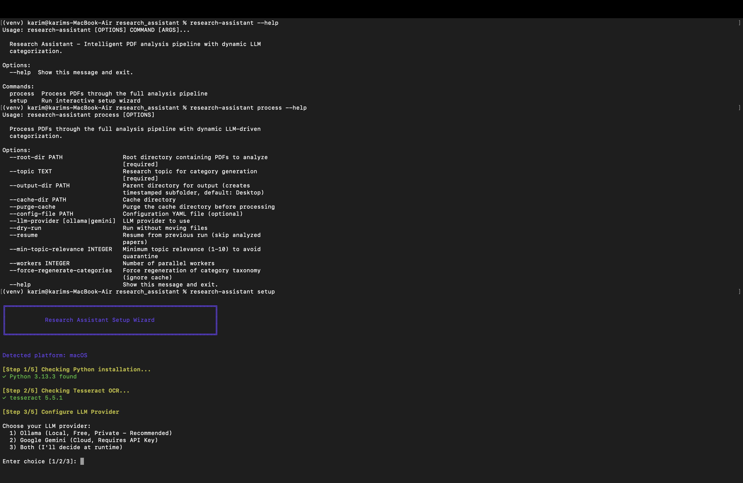 Research Assistant - LLM Research Pipeline